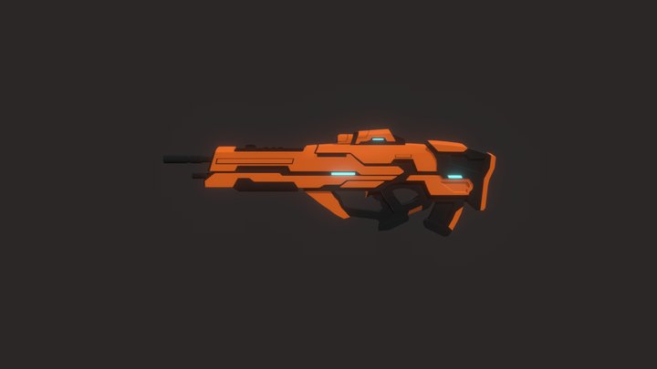 Scfi-gun 3D Model