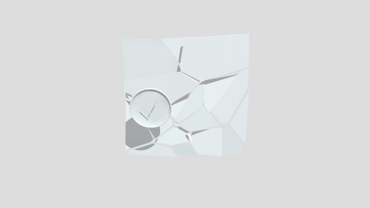 glass broken 3D Model