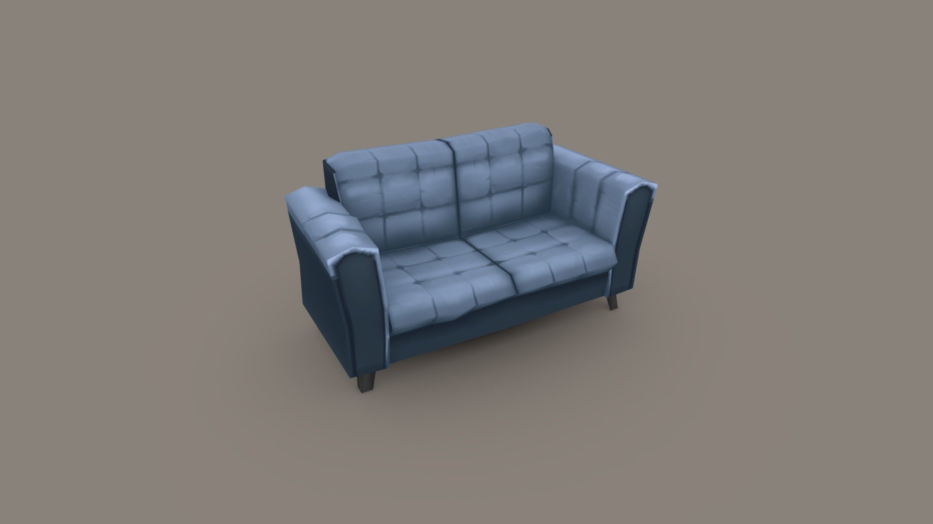 Couch - Household Props #13 - 3D model by plasmaernst [db96845] - Sketchfab