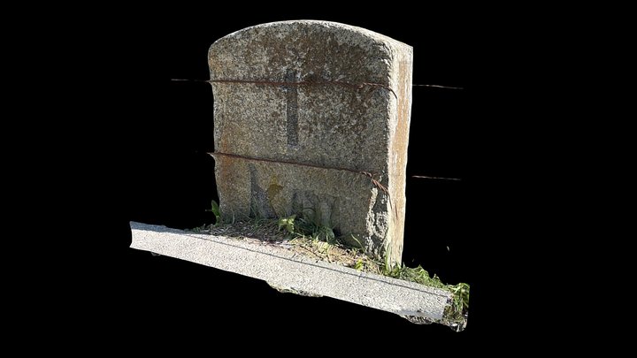 Milestone Innertkirchen - Sustenpass km 1 – Free 3D Model STL