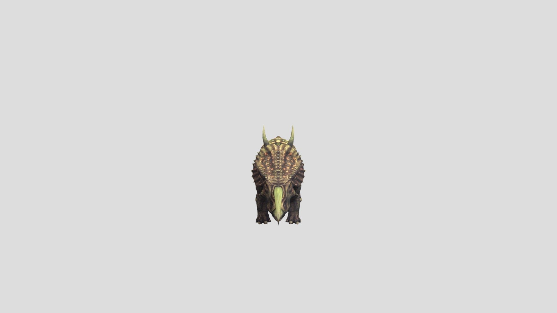 Dino hunter Deadly Shores Einiosaurus - Download Free 3D model by ...