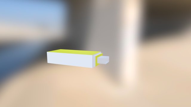 Flasdisk 3D Model