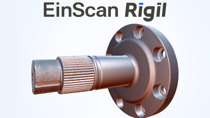[Rigil] Rusty flange gear transmission part – Free 3D Model STL