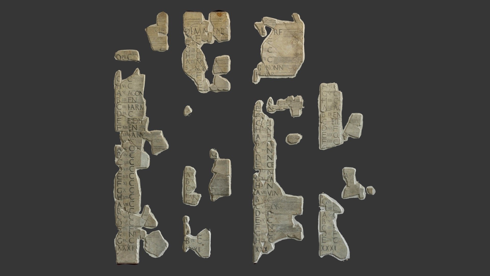 Fasti praenestini / roman calendar
