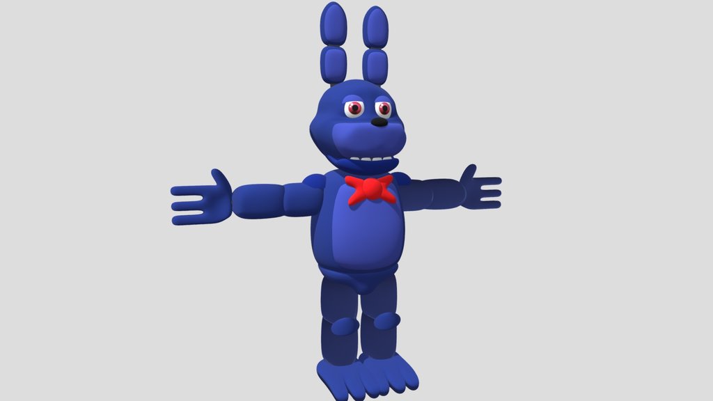 Bacidy's Fnaf Bonnie Model + Textures