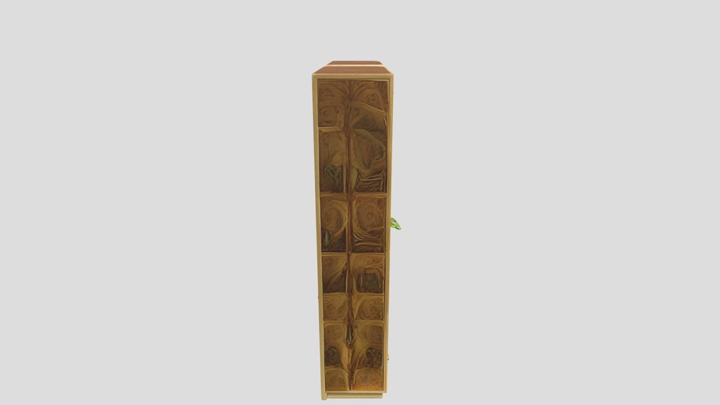 Fruit Display Cabinet 3d Model