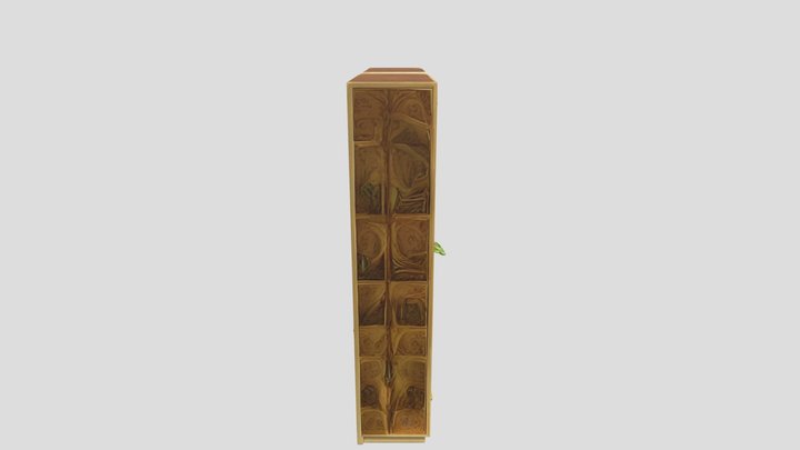 Fruit Display Cabinet 3d Model 3D Model
