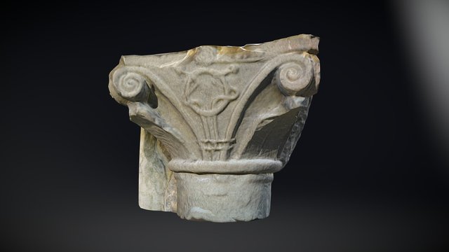 Capital, Verrucole Fortress (Garfagnana, Italy) 3D Model