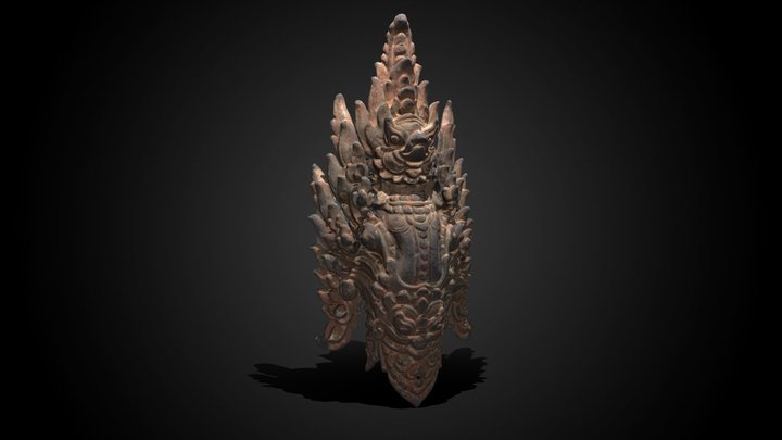 Terminal in the Form of Garuda, 12th-13th C CE 3D Model