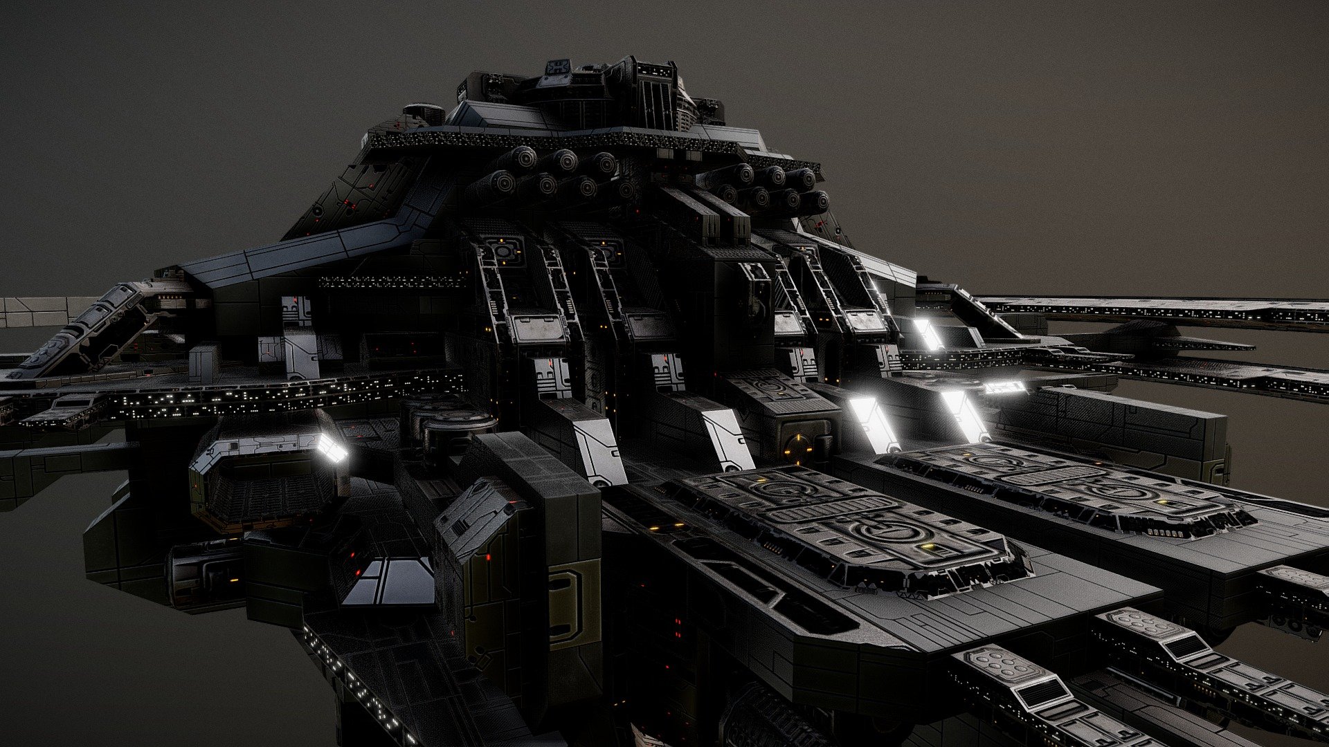 Gangut space hub — Sketchfab embed 3D viewer