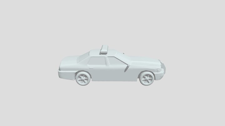 Police_car 3D Model