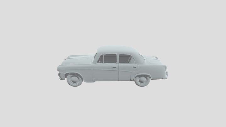 Ford Zephir dinki toys 3D Model