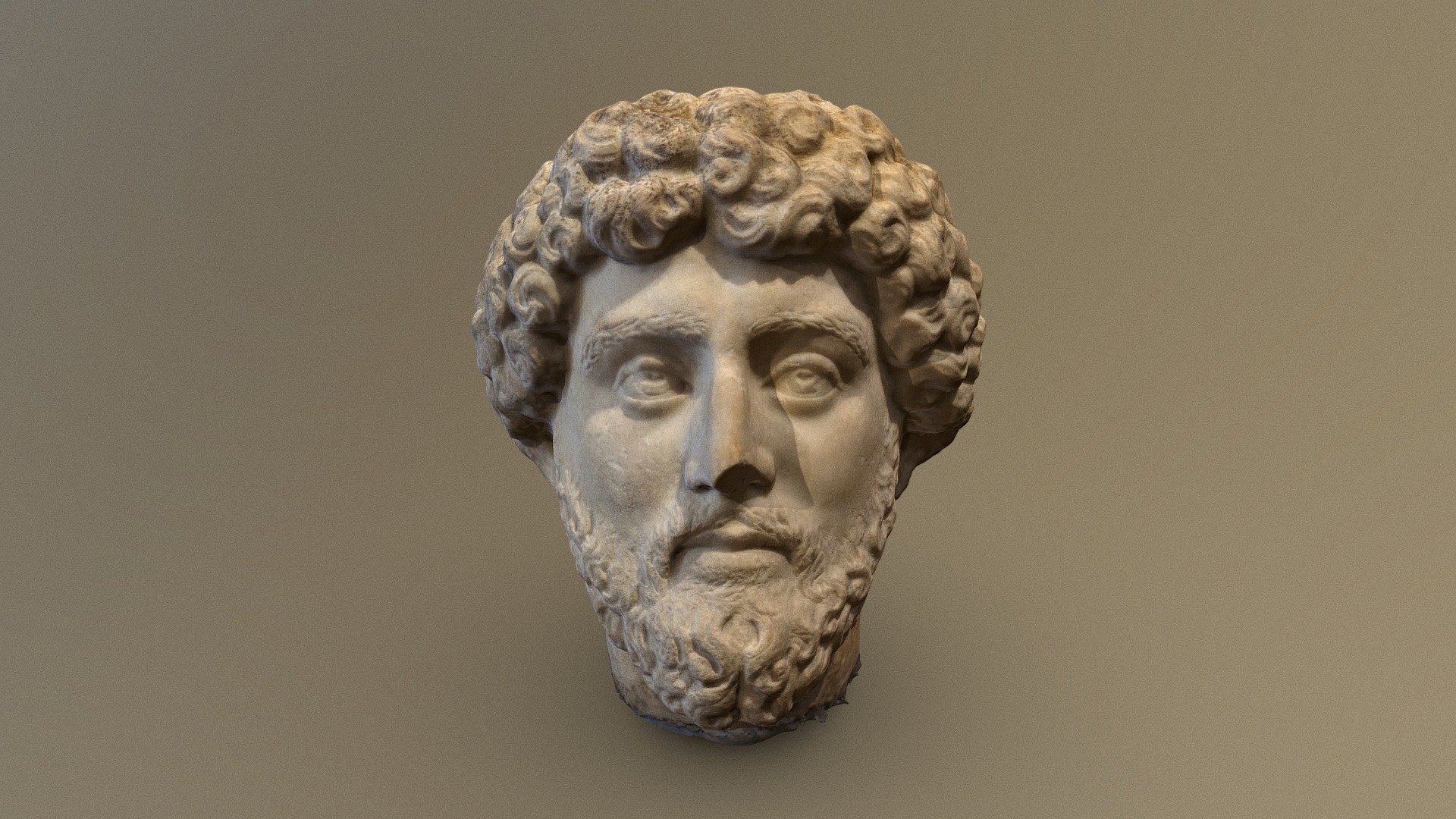 Bust of Marcus Aurelius - Download Free 3D model by Fitzwilliam Museum