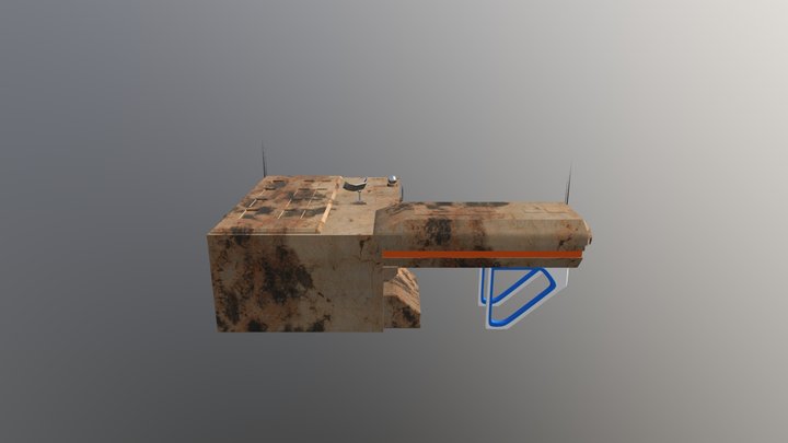 Scifi Laboratory 3D Model