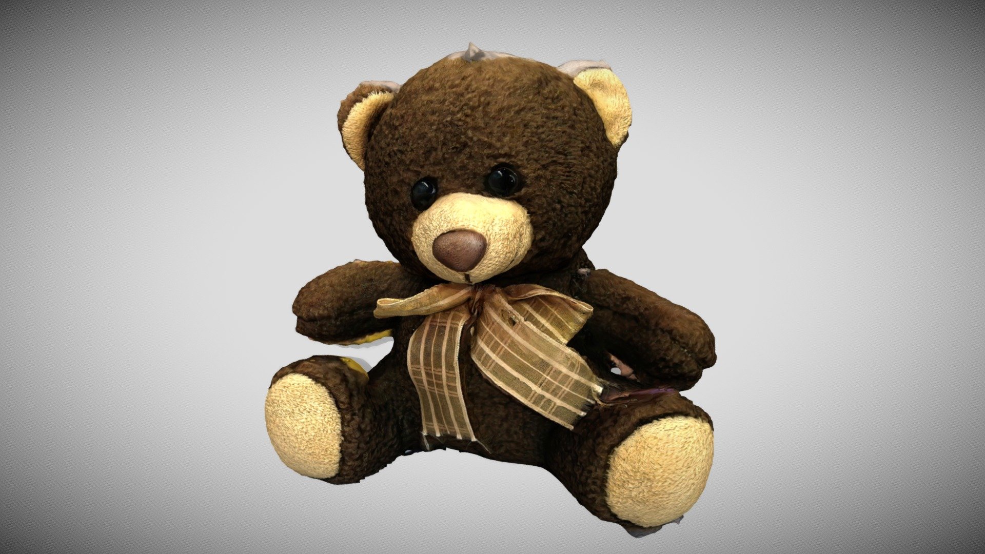 Игрушка плюшевый мишка - Download Free 3D model by NTeslaa [dba3d6a ...