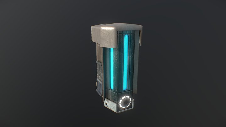 QF suit battery 3D Model