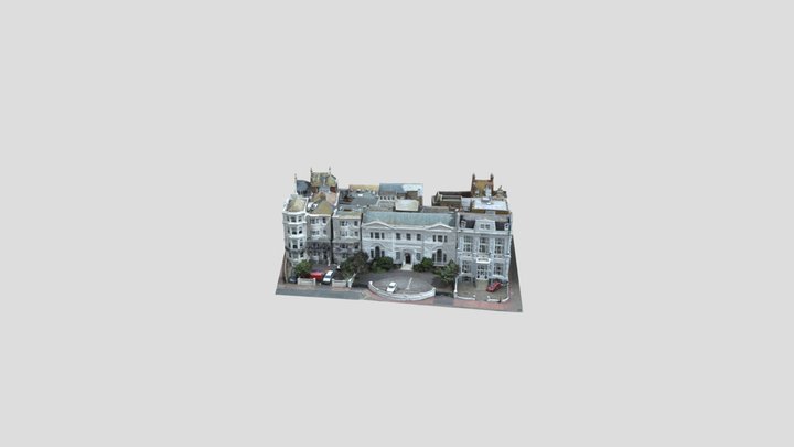 Old Steine - Full Block 3D Model
