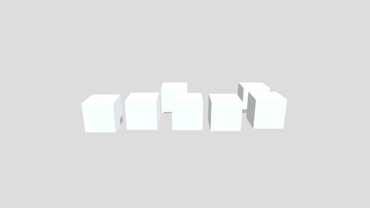 Blender House Material Blend 45 3D Model