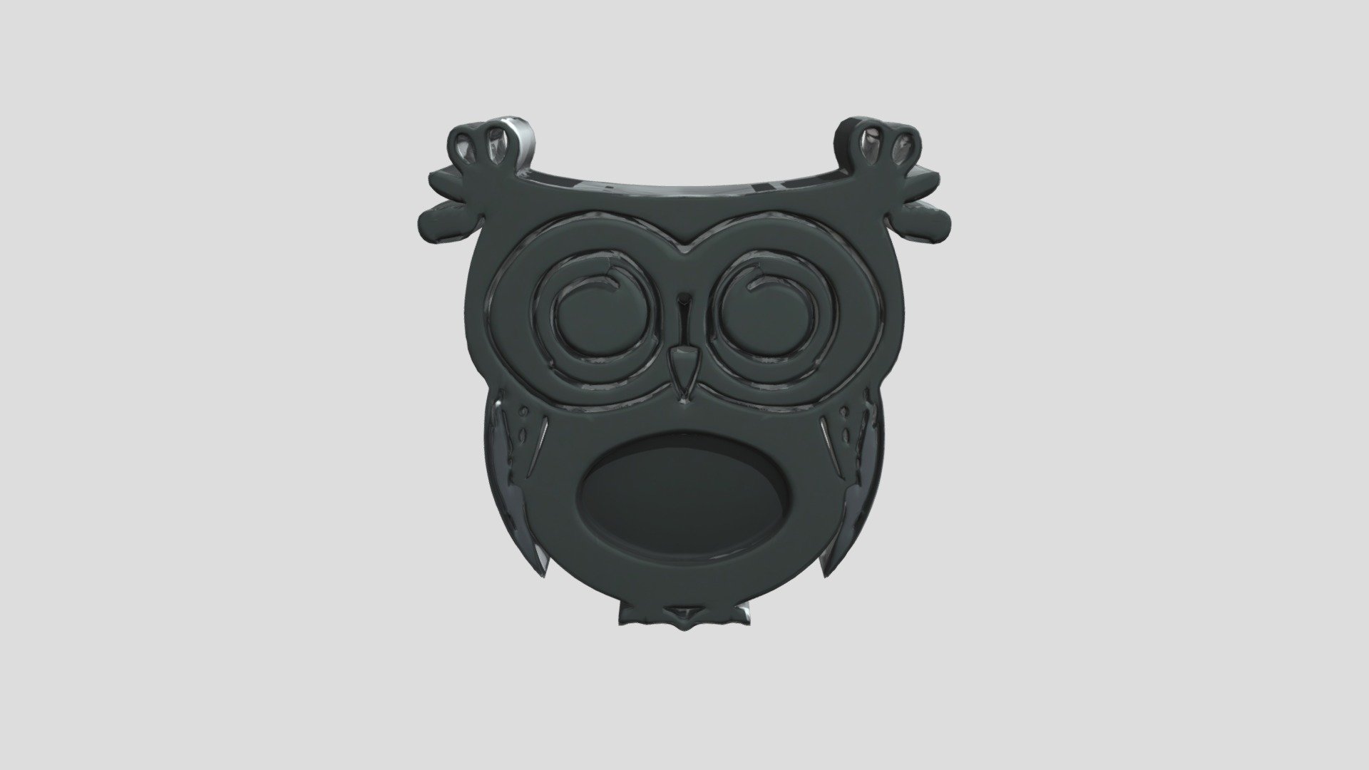 Image showcasing Whimsical Owl Art - 3D model by broongilda.mv [dba52af] - Sketchfab