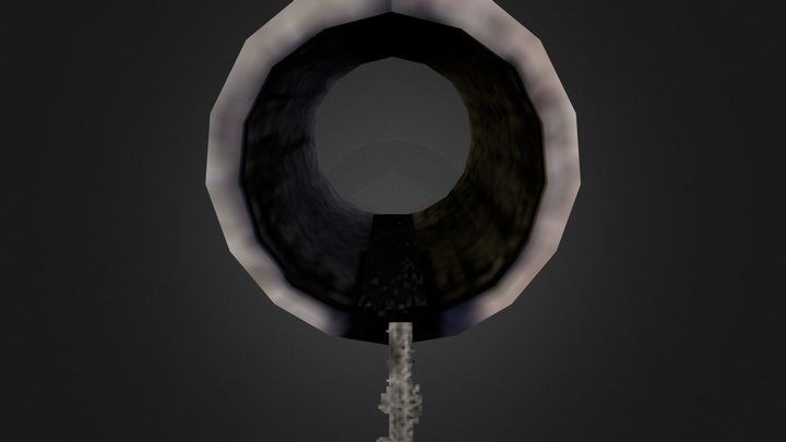 Sewer Tunnel 3D Model
