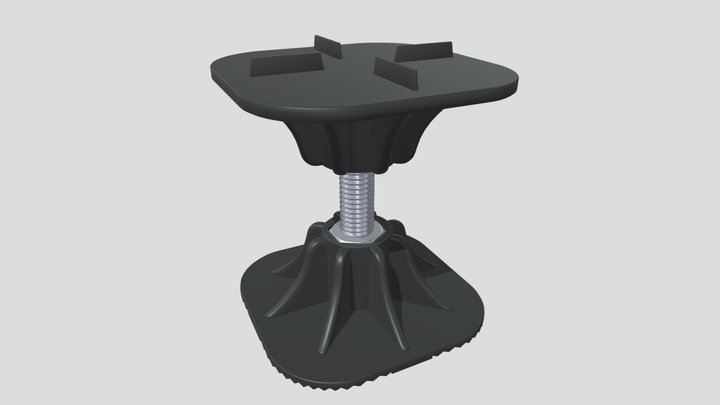 Suporte Ardosia Alto 3D Model