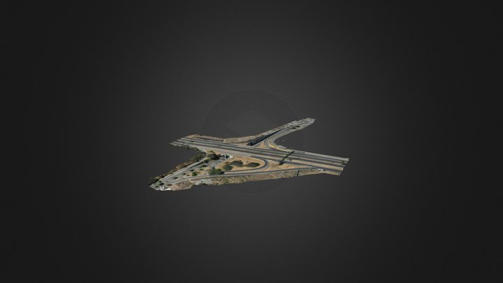 Paso a Desnivel Zentralia Modelo 3D Model
