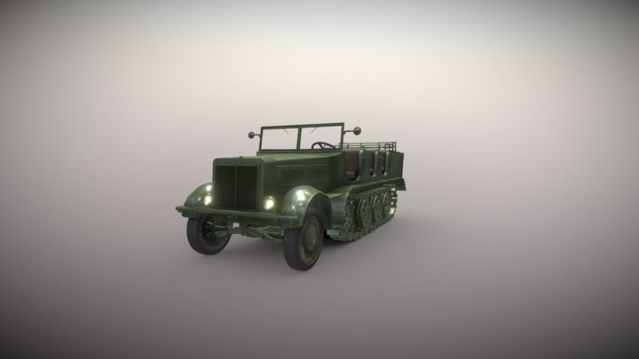 Breda 61 3D Model