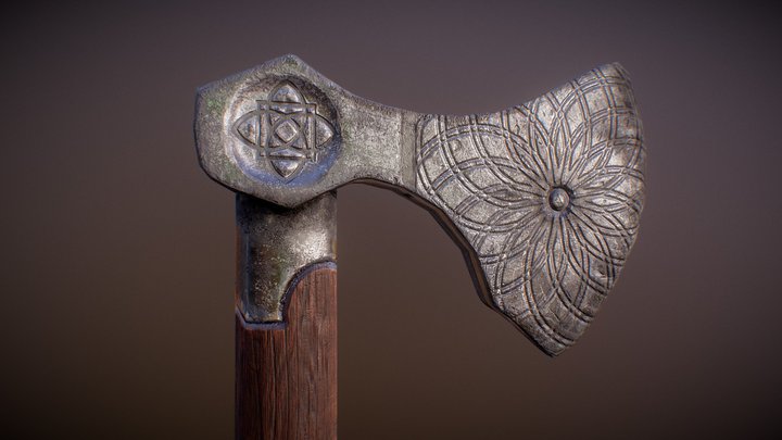 Nordic Small Axe 3D Model