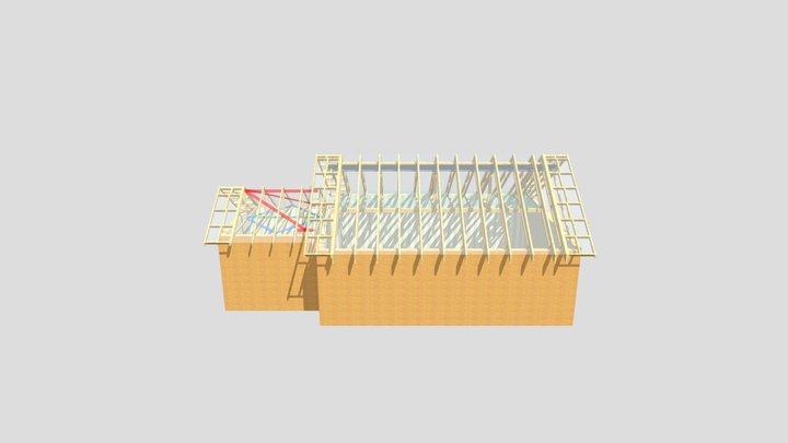 20005 Edwards Annex Roof 3D Model