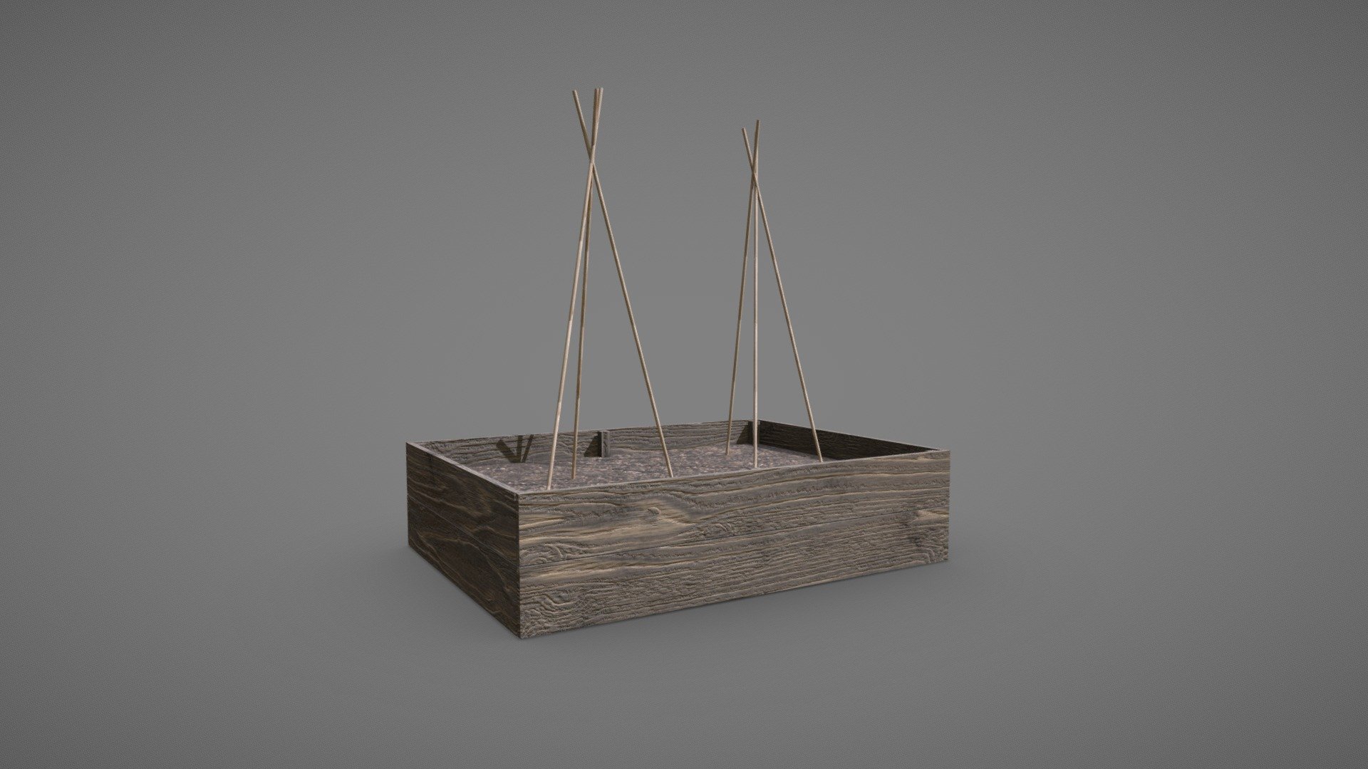Raised Bed - 3D model by immersive-b [dba8436] - Sketchfab