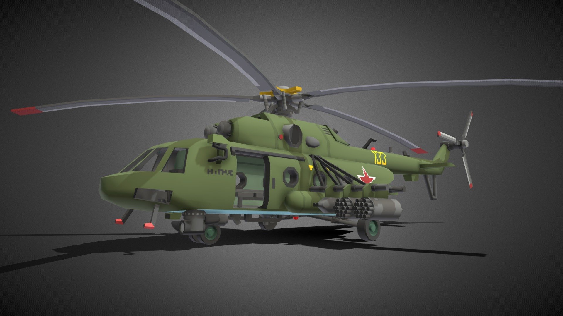 MI-17V5 - 3D model by kaktus541 [dba869b] - Sketchfab