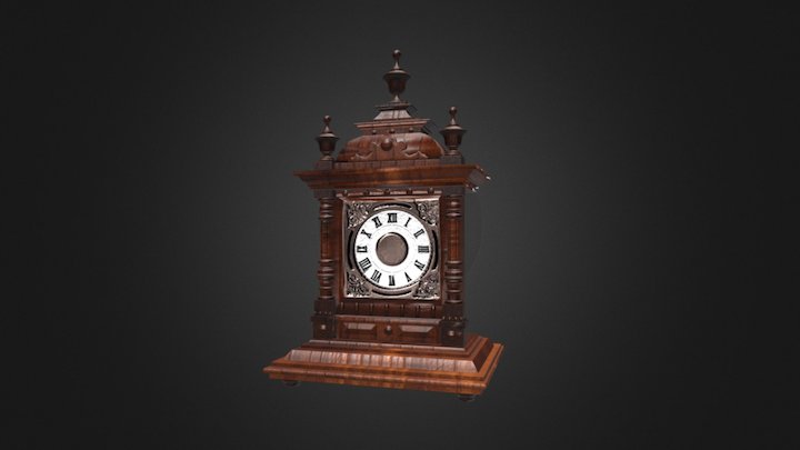 Tyndall_Ashley_GP2O_1703_Milestone3_Clock 3D Model