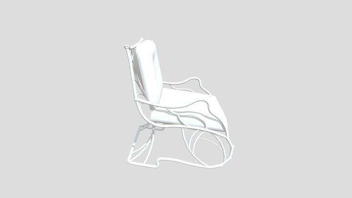 Exoskeleton Chair 3D Model