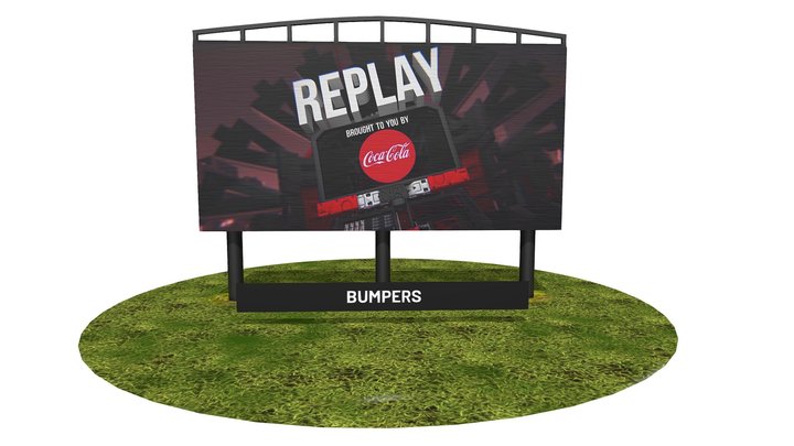 1Vision Scoreboard 3D Model