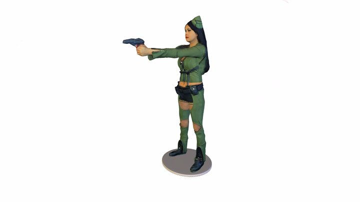 Laura 3D Model