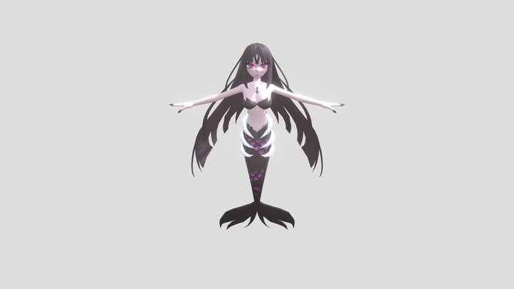 mermaid 3D Model