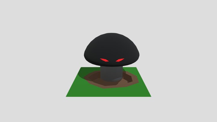 EECS 298 Daily Model: Mushroom 3D Model