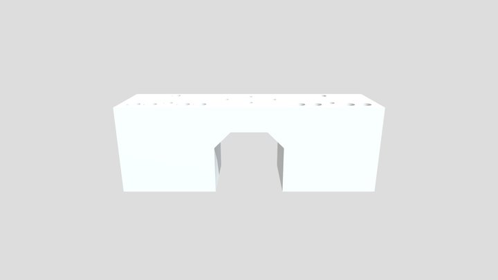 SoraBot-UVGI | Support Lamp Holder 3D Model