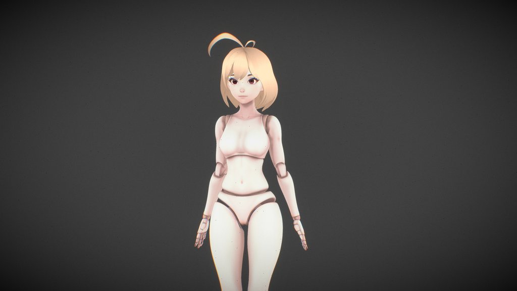 Girl Doll Ramen (Eyes, Hair, Body Improvement)