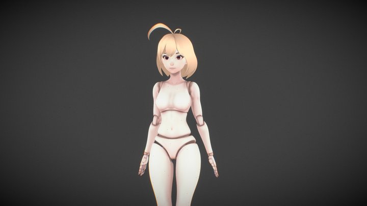 Girl Doll Ramen (Eyes, Hair, Body Improvement)