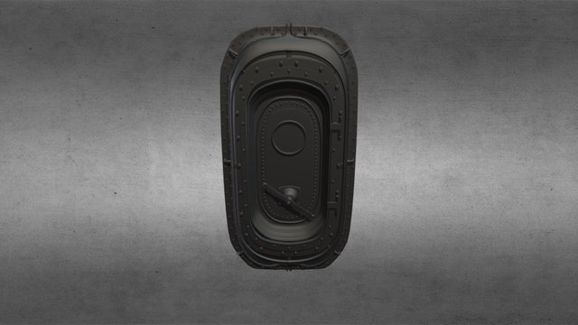 Submarine Hatch 3D Model