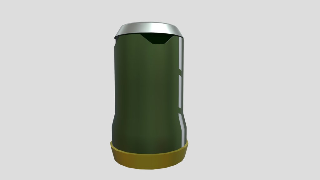 Futuristic Trash Can