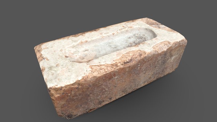 Brick - Weathered - Low Poly - (Photoscanned) 3D Model