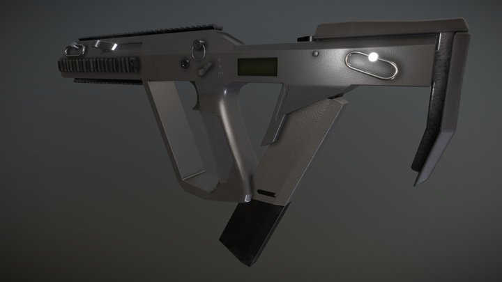 Aphelion SMG 3D Model
