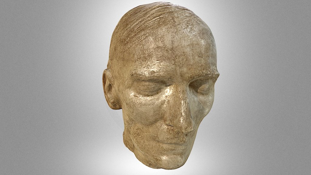 Karol Szymanowski's posthumous mask