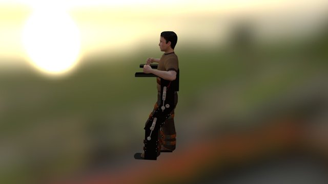 Exoskeleton 3D Model