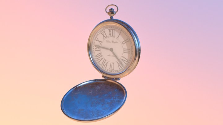Pocket watch – Kostenloses 3D-Modell STL