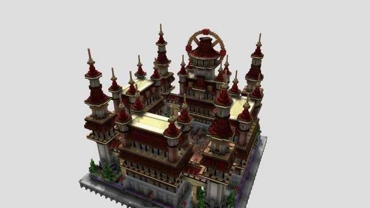 Redcastle - HCF Spawn 3D Model