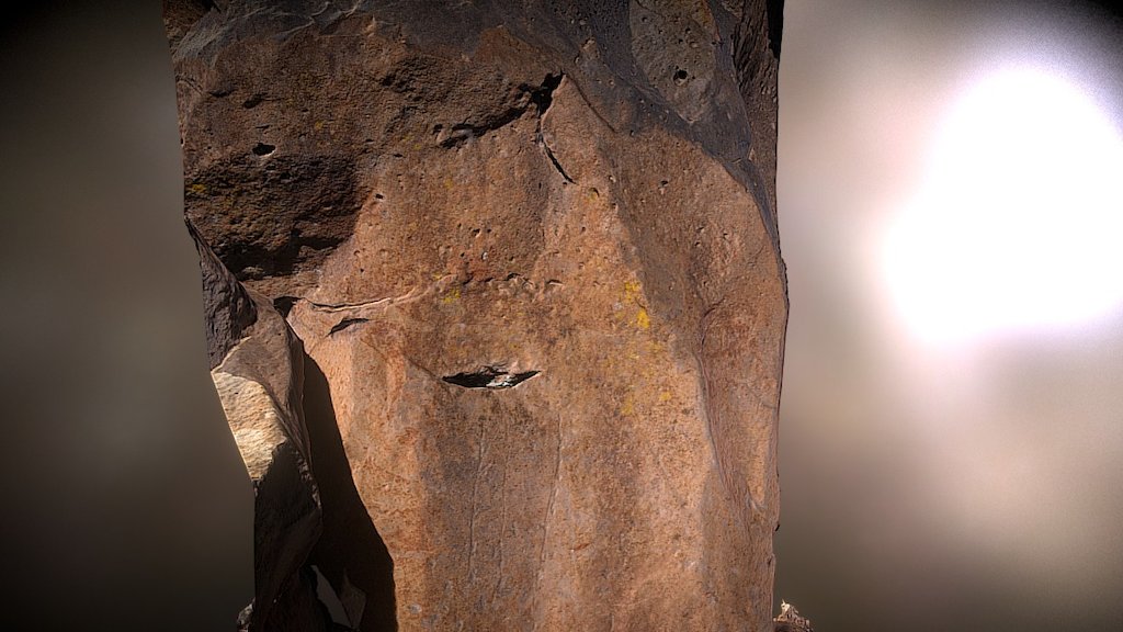 Grabados Rupestres, La Gallega, Panel 1