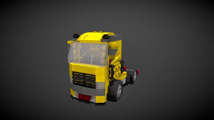 Lego Cool Truck 3D Model
